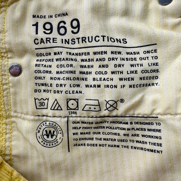 Gap 1969 Corduroy Straight Leg  Corduroy Pants Size 28 Tall - Picture 6 of 12